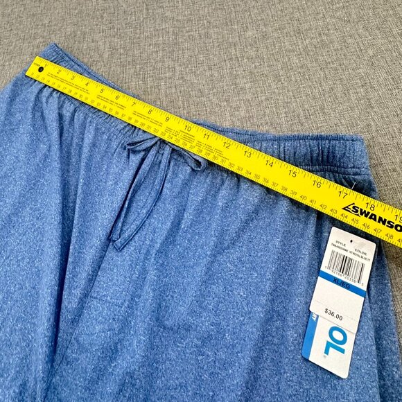 NEW! Mens 32 Degrees Cool Nightwear PJ Pants Blue XL Soft Comfy Drawstring $36 - Picture 10 of 12